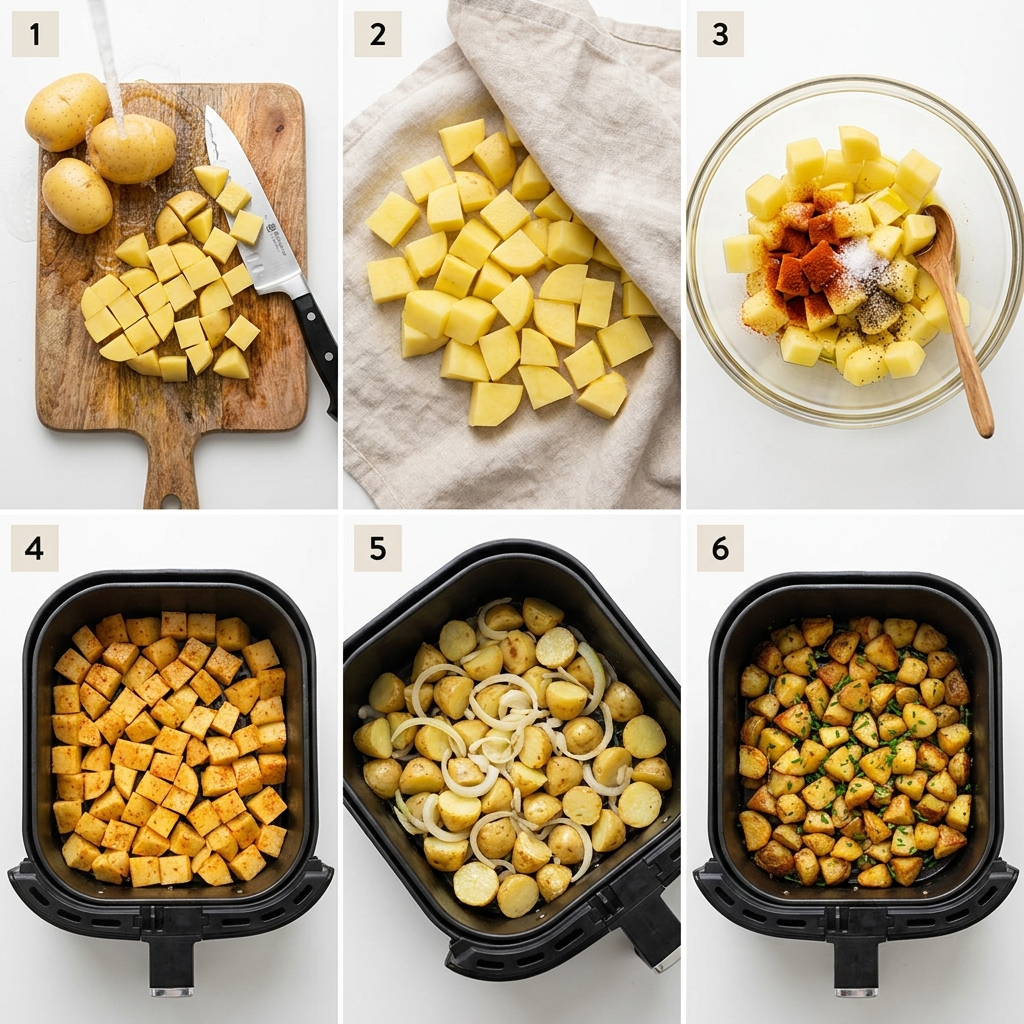 Bratkartoffeln Rezept Airfryer: 7 Geniale Profi-Tricks für Unwiderstehlich Knusprige Kartoffeln 2 Bratkartoffeln recipe air fryer 202607231052