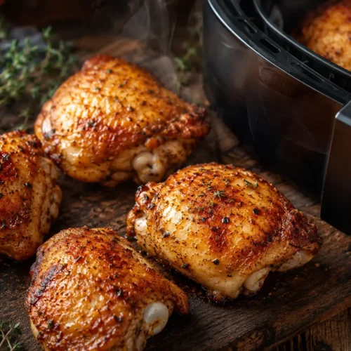 Heißluftfritteuse Rezepte Deutsch: 7 geniale Tricks für perfekte Hähnchenschenkel 1 Heißluftfritteuse Rezepte Deutsch: knusprige Hähnchenschenkel