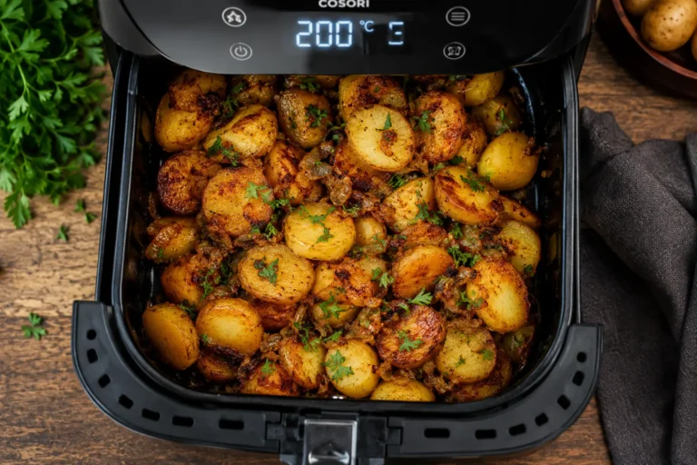 BRATKARTOFFELN REZEPT AIRFRYER: 3 EINFACHE METHODEN FÜR KNUSPRIGE KARTOFFELN 1 Bratkartoffeln im Airfryer - Das komplette Rezept Perfekte Bratkartoffeln Rezept Airfryer in 20 Minuten