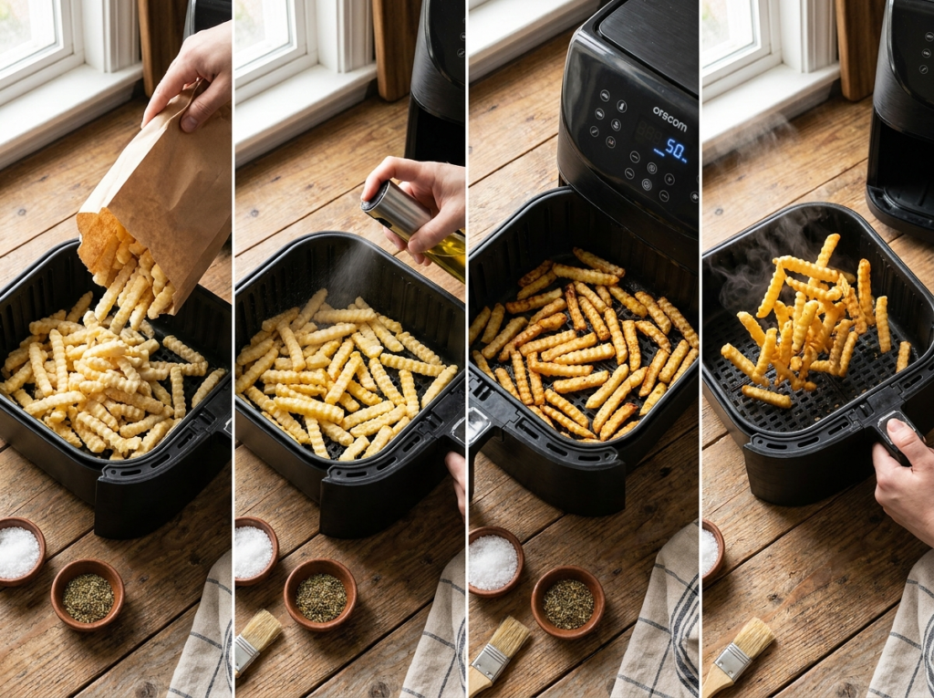 Heißluftfritteuse Rezepte Deutsch: Die besten Ideen für deine Küche 2 Making air fryer French fries 202607211708
