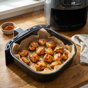 Ninja Airfryer Rezepte: Die besten Ideen für deine Heißluftfritteuse 1 Ninja Airfryer Rezepte – knuspriges Hähnchen aus dem Airfryer-Korb