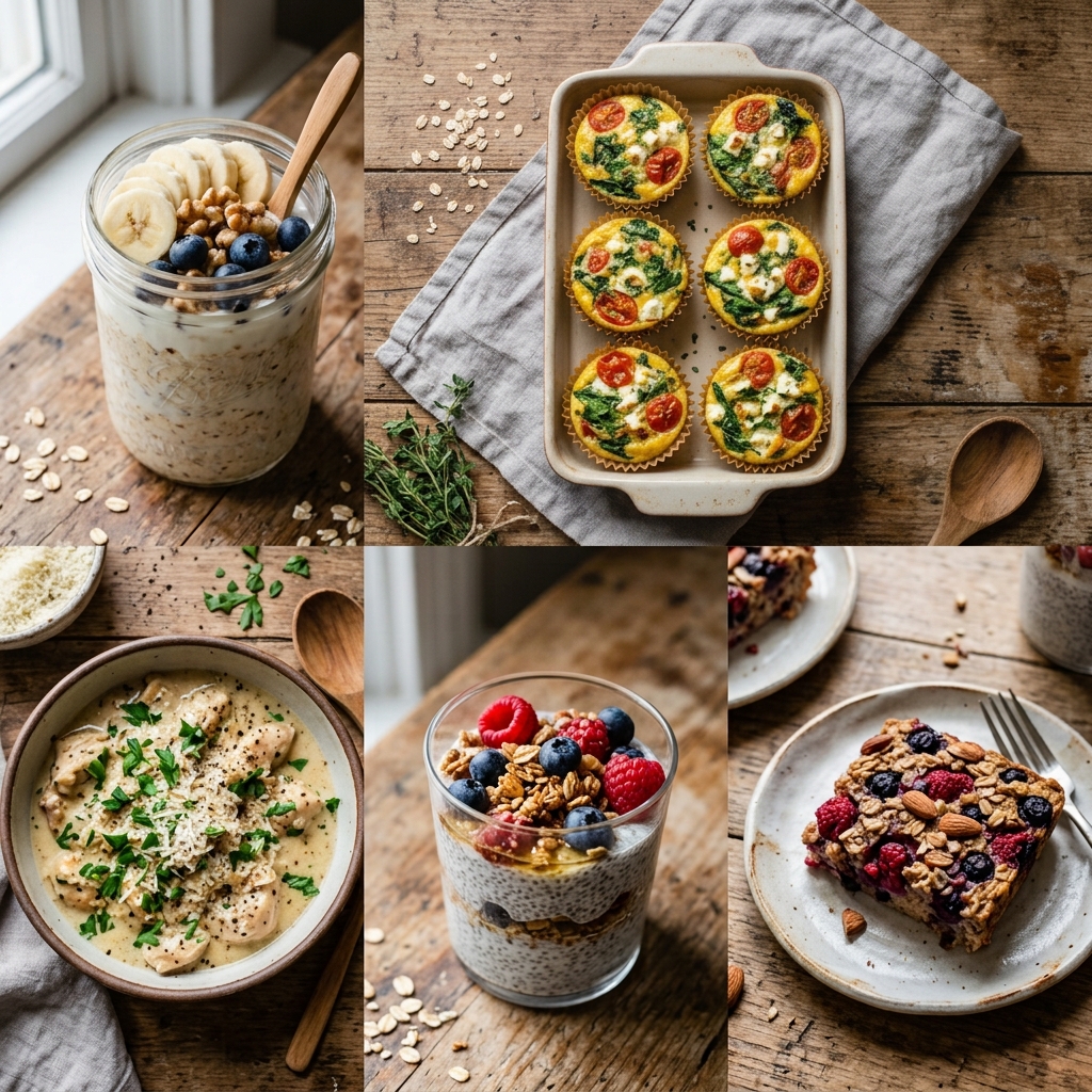 Fall Recipes: Die besten Herbstrezepte für Frühstück, Mittag- und Abendessen 1 Dishes arranged on kitchen counter 202608281214