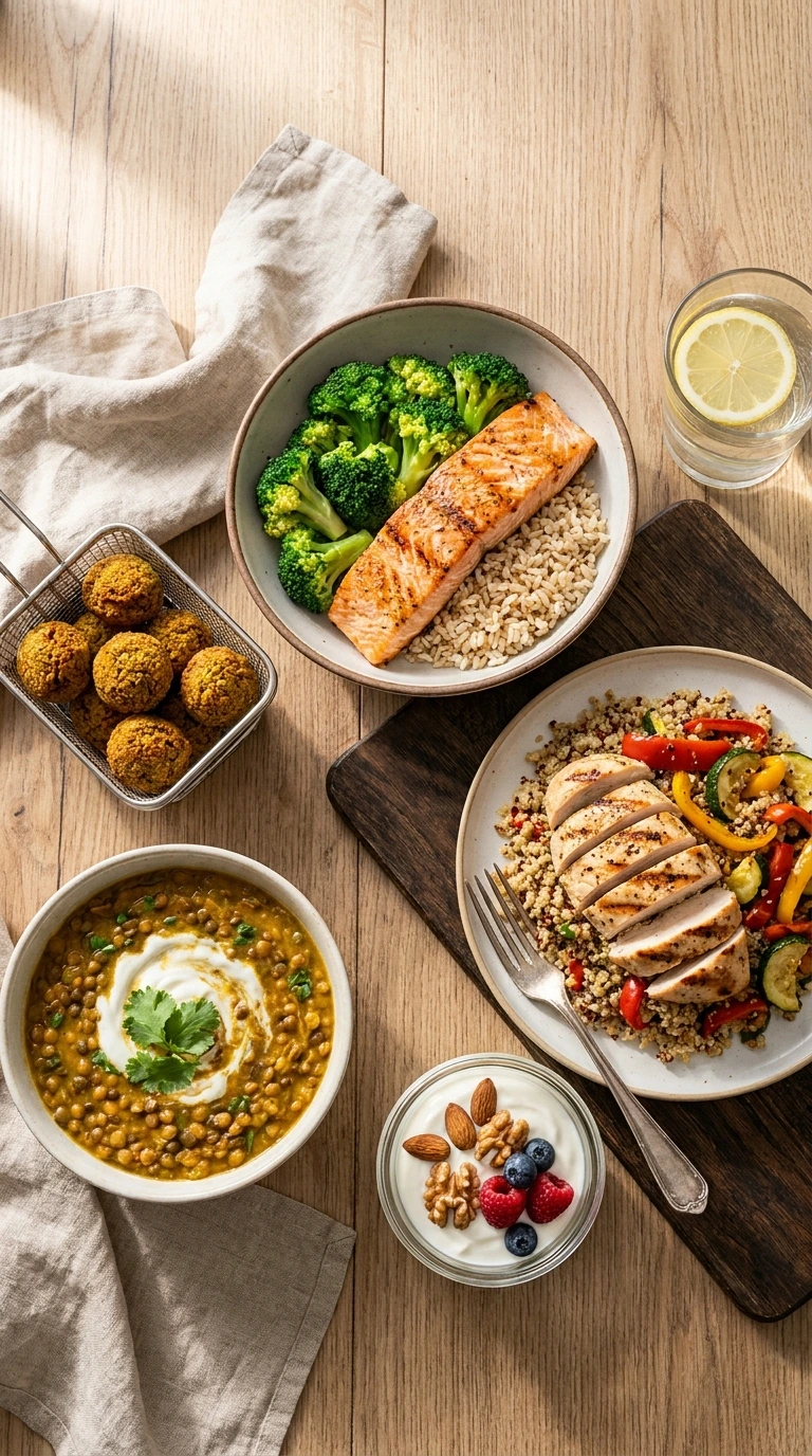 Rezepte High Protein: Der große Guide für proteinreiche Mahlzeiten 5 Rezepte High Protein: Vielfalt an eiweißreichen Gerichten für Frühstück, Mittag und Abendessen