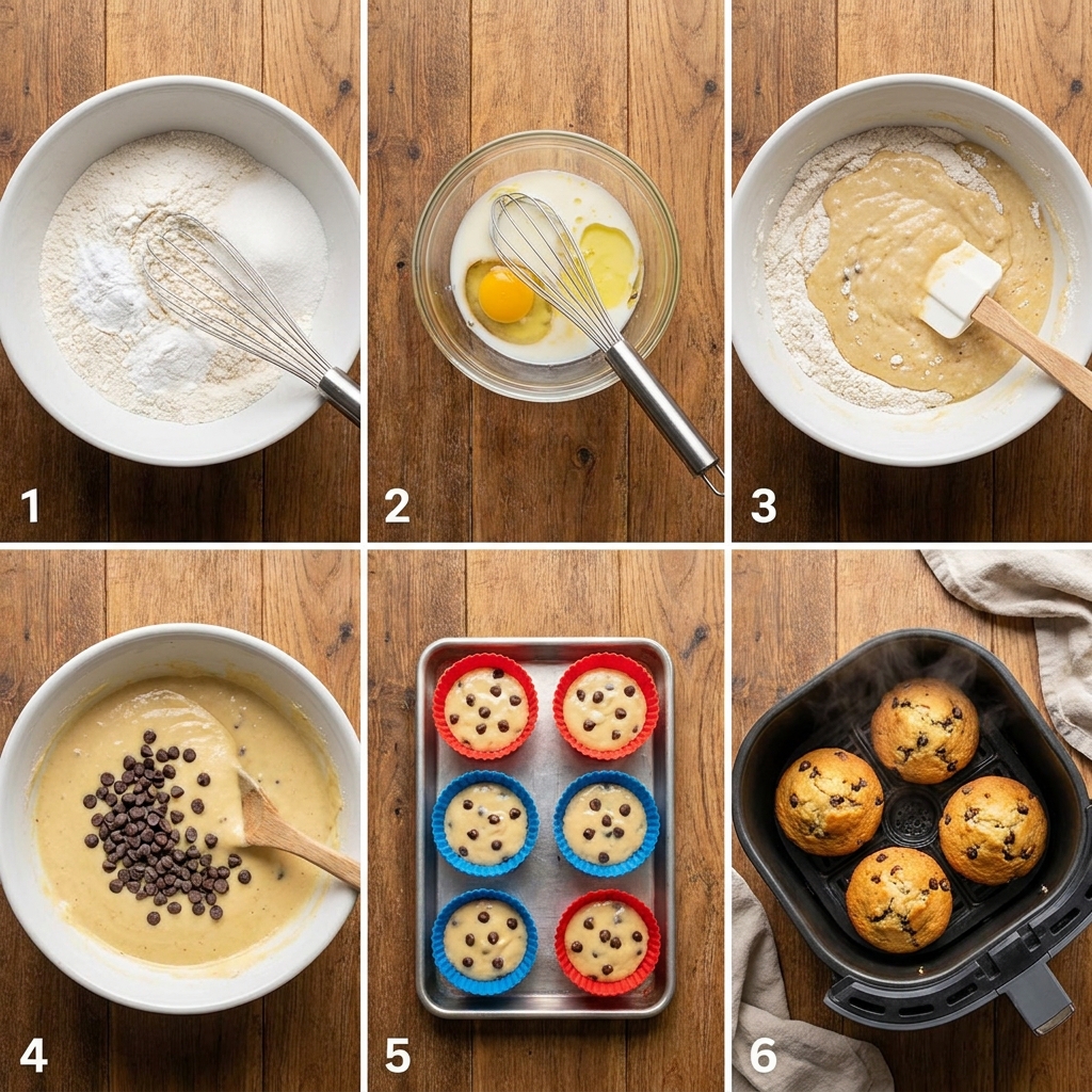 Muffins Airfryer: So gelingen dir saftige Muffins im Airfryer garantiert 2 Making muffins in air fryer 202608112011