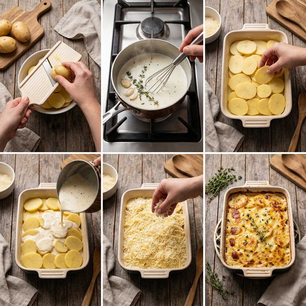 Herbst Rezepte: Die besten Ideen für Oktober & September 2026 1 Making potato gratin steps 202608311203